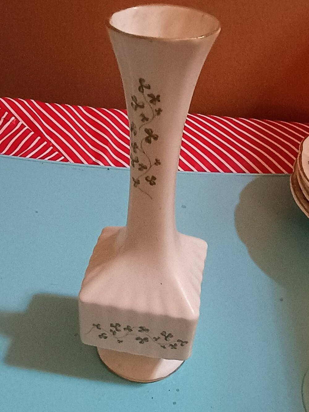 Vintage Royal Tara vase with Shamrocks